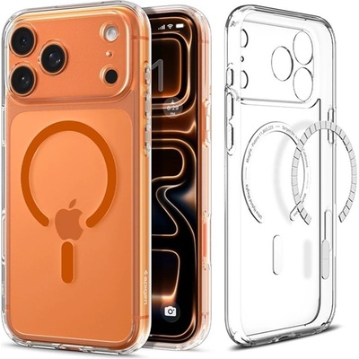 Spigen iPhone 17 Pro SPIGEN ULTRA HYBRID MAG Пластмасов удароустойчив протектор за телефон, MagSafe, NARROSE YELLOW ACS11112 (ACS11112)