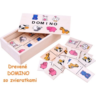 Joko Obrázkové domino pre deti: Zvieratká