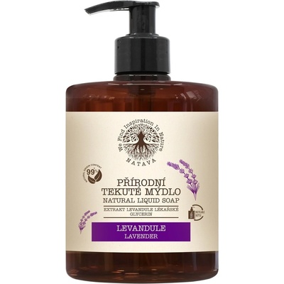 Natava přírodní tekuté mýdlo levandule 500 ml
