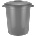 HORECANO cleaning-Кош за смет с капак 50l СИВ (hc-33482) (0133482)