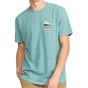 Revolution Мъжка тениска Revolution Printed T-Shirt 1459 TER T-shirt - Turquoise - размер XXL (217-0199-0115)