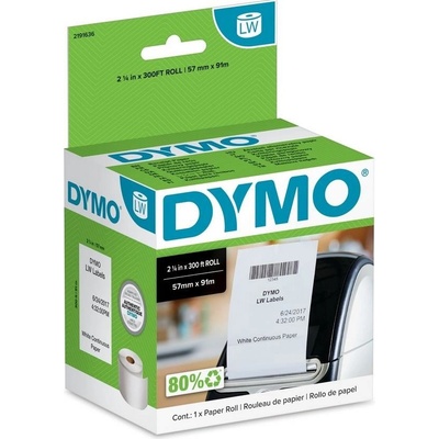 Dymo LabelWriter štítky 57 x 91mm, role 91m, 2191636