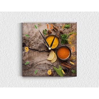 Image 1 of Стъклен стенен часовник 063