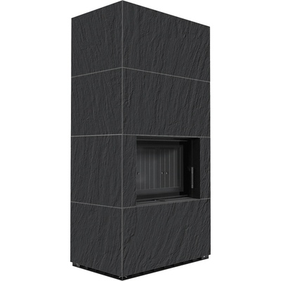 Kratki FLOKI BOX 8 kW průměr 160 křemenný sintr OXIDE MORO černá Thermotec