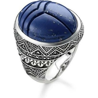Thomas Sabo Prsten Modrý vruboun TR2205 534 1 Sterling silver black