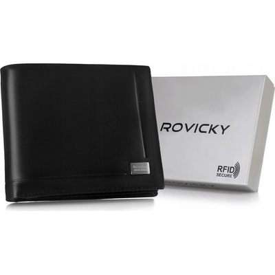 kožená peněženka PC 107 BAR 2519 Black