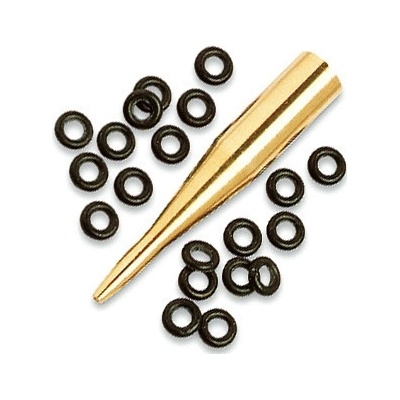 O - gumové kroužky Harrows s adaptérem, 30 ks