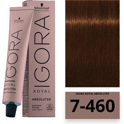 Schwarzkopf Igora Royal Absolutes color krém 7-460 60 ml