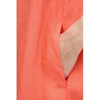 Benetton Ленена рокля United Colors of Benetton (4AGHDV0AX)