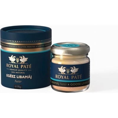 Royal Paté Prémiová celá foie gras - přírodní 70g