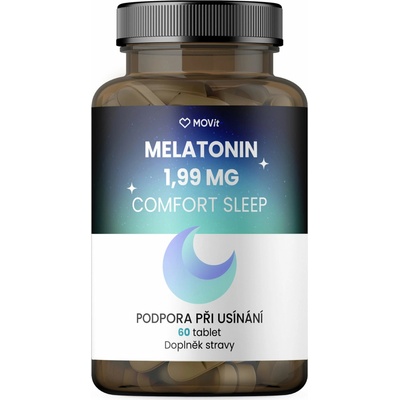 MOVit Melatonin comfort sleep 1.99 mg 60 tabliet