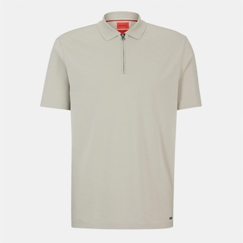 Hugo Блуза с яка Hugo Men's Short Sleeve Polo Shirt - Pastel Grey