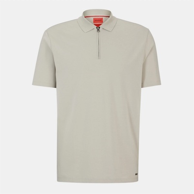 Hugo Блуза с яка Hugo Men's Short Sleeve Polo Shirt - Pastel Grey