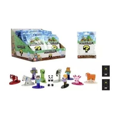 Jada Toys Toys: Minecraft изненада нанофигура, 4 см