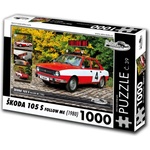 Retro cars - Puzzle Škoda 105 S Follow Me (1980) - 1 000 piese