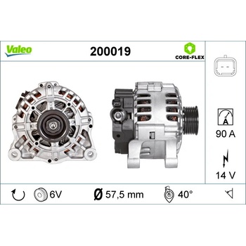 generátor Valeo 200019