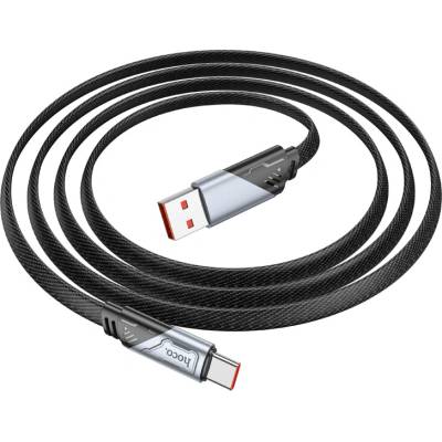 Hoco U119 5A Machine nabíjecí USB-A – Type-C plochý 1,2m černý