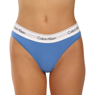 Dámske nohavičky brazílky Calvin Klein modré QF8522-YTM