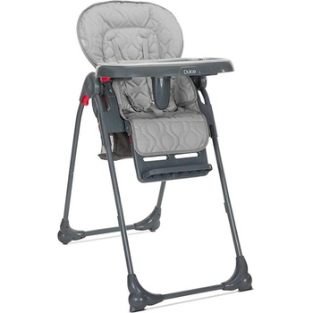 Lorelli СТОЛ ЗА ХРАНЕНЕ dulce grey leather (3800166119090)