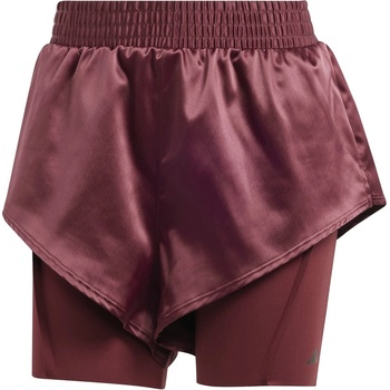 Image 1 of adidas Дамски къси панталони Adidas Power AEROREADY 2-in-1 Shorts Womens - Red