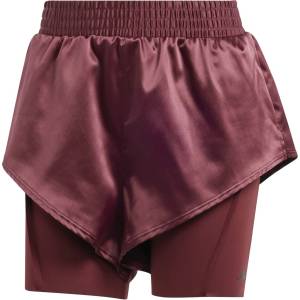 adidas Дамски къси панталони Adidas Power AEROREADY 2-in-1 Shorts Womens - Red