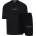 Blank Essentials Тениска Blank Essentials Blank Puff Print T-shirt Short Set - Black