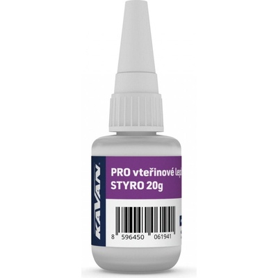 KAVAN PRO Styro sekundové lepidlo 20g