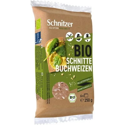 Schnitzer Pohankový chléb bezlepkový plátky 250 g
