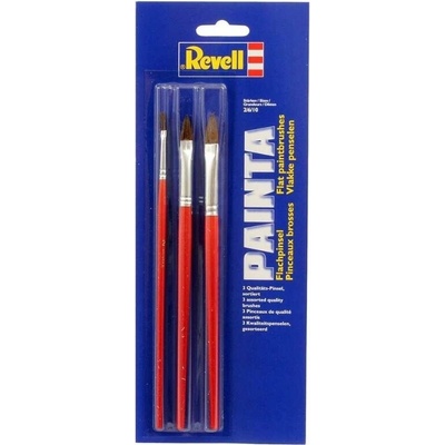 Revell Sada plochých štetcov 3 ks