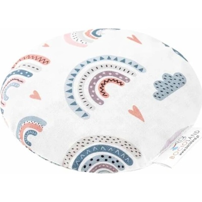 Bocioland nahřívací a chladící polštářek kulatý duha