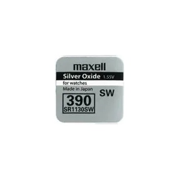 Image 1 of Maxell Бутонна батерия сребърна maxell sr1130 sw /ag10/ 389/390/ 1.55v (ml-bs-sr1130-sw)