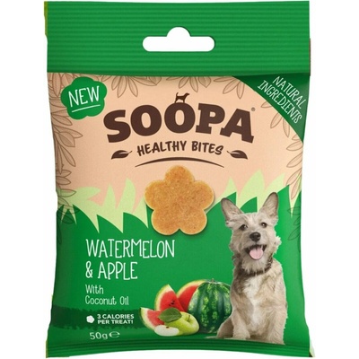 Soopa Pets Soopa Healthy Bites s melounem a jablkem 50 g