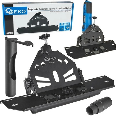 GEKO Nástavec pro řezání pod úhlem 45° pro úhlovou brusku 115 - 125 mm G30127