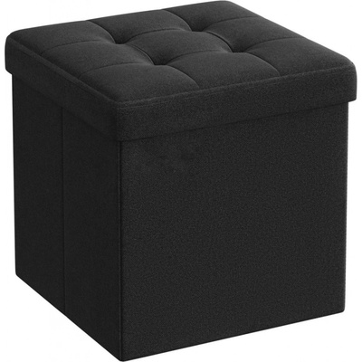 VASAGLE taburetka 30x30x30 LSF028G02 v čiernej farbe