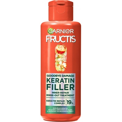 Garnier Fructis Goodbye damage keratin filler posilňujúci oplachovacia starostlivosť 200 ml