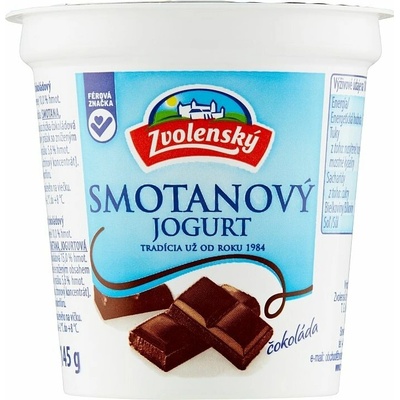 Zvolenský Smotanový jogurt čokoláda 145 g