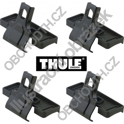 Thule Rapid System 753 in Thule Fixpoint Kit 4023