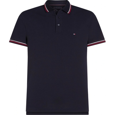 Tommy Hilfiger TIPPED SLIM FIT POLO - Desert Sky DW5