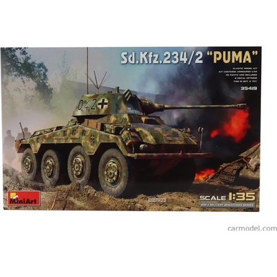 Miniart Tank Sd.kfz. 234/2 Puma Tank Military 1945 1:35 /