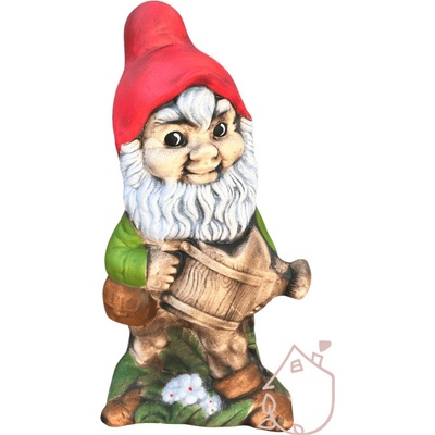 Zahradní trpaslík Vodička keramický