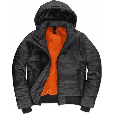 B&C Superhood women tm. sivá/oranžová neónová
