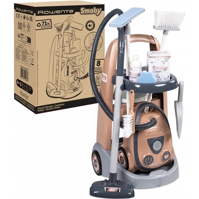 Simba Vozík pro malou uklízečku s vysavačem Rowenta – Zboží Mobilmania