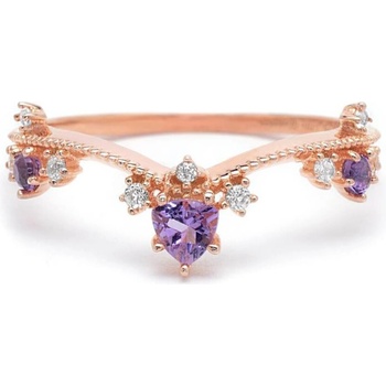 Silenti Jewelry Сребърен пръстен "Ведрина" - 8 - 57мм (18.1мм диам. )