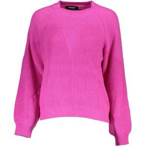 Desigual Дамски пуловер desigual, Цвят Розов (23wwjf14_rs3002)