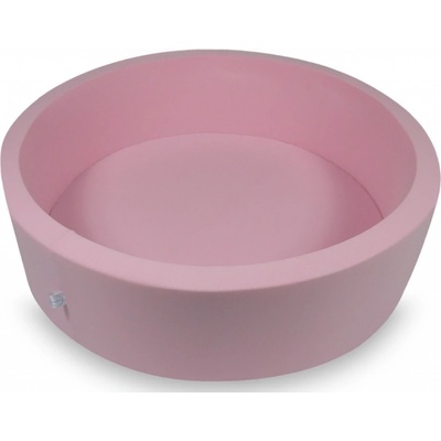 ELIS DESIGN Detský suchý bazénik okrúhly 110x30 cm bez loptičiek - ružový