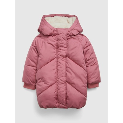 GAP Baby jacket with fur GAP GAP | Rozov | Момичешки | 80-86