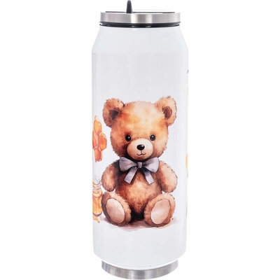 Orion termoska plechovka 400 ml medvídek