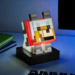 MINECRAFT Лампа Minecraft Wolf Icon - 11 см, топла светлина (PP16019MCFID)