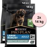 PRO PLAN LARGE ADULT Robust Sensitive Digestion агнешко 2 x 14 кг