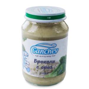 Ганчев пюре Броколи с ориз